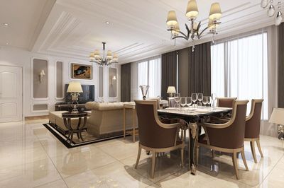 一曲江山裝修樣板間 現(xiàn)代雅致與東方意境的住宅室內(nèi)裝飾新典范